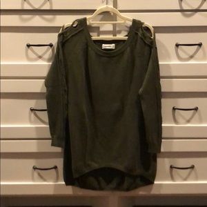 Grace & Lace Sweater with Cutouts